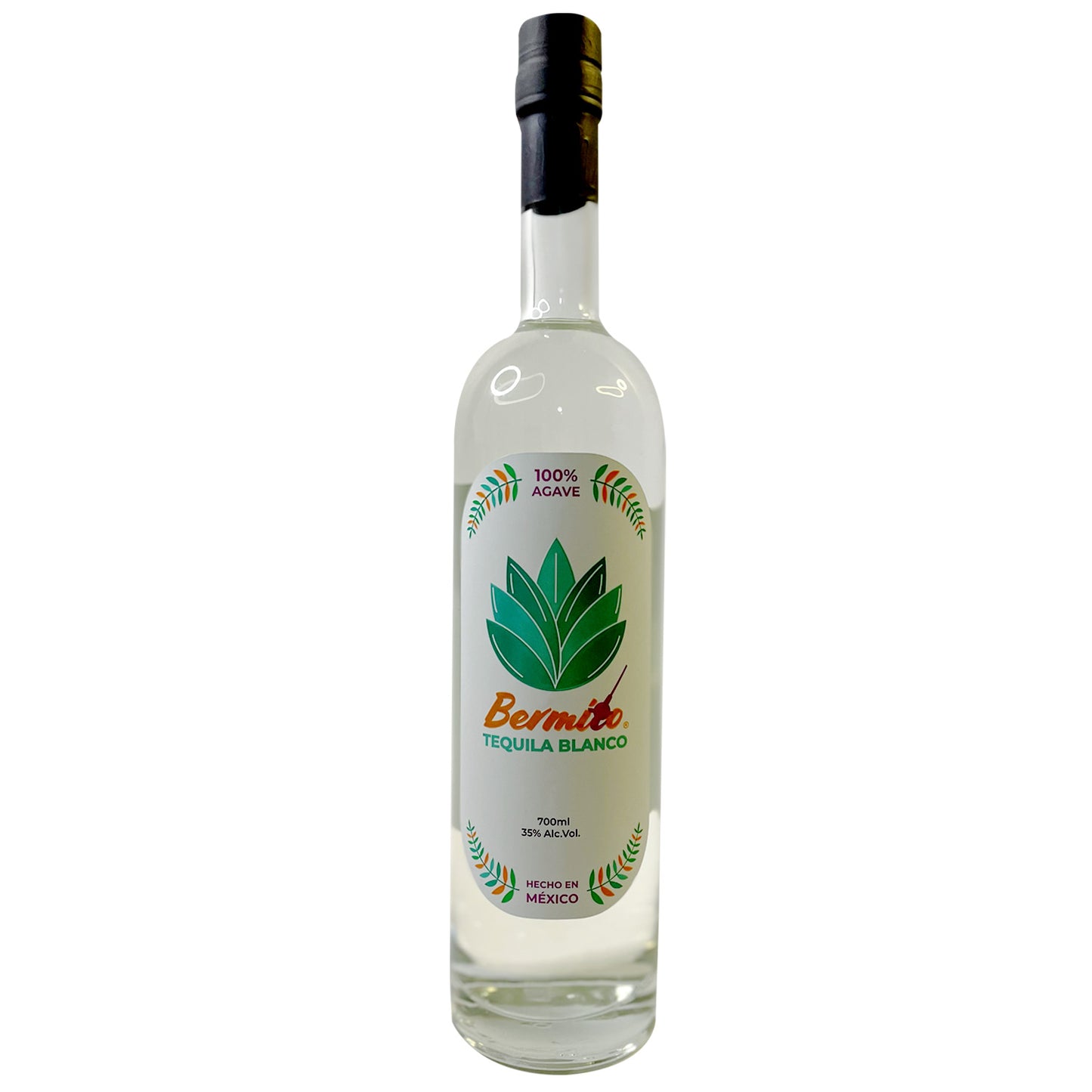 Bermito Tequila Blanco,100% Agave, 35% Alc.Vol. 0,7 l - Produziert in Mexiko mit Liebe aus Berlin