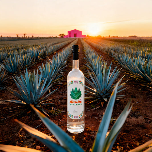 Bermito Tequila Blanco,100% Agave, 35% Alc.Vol. 0,7 l - Produziert in Mexiko mit Liebe aus Berlin