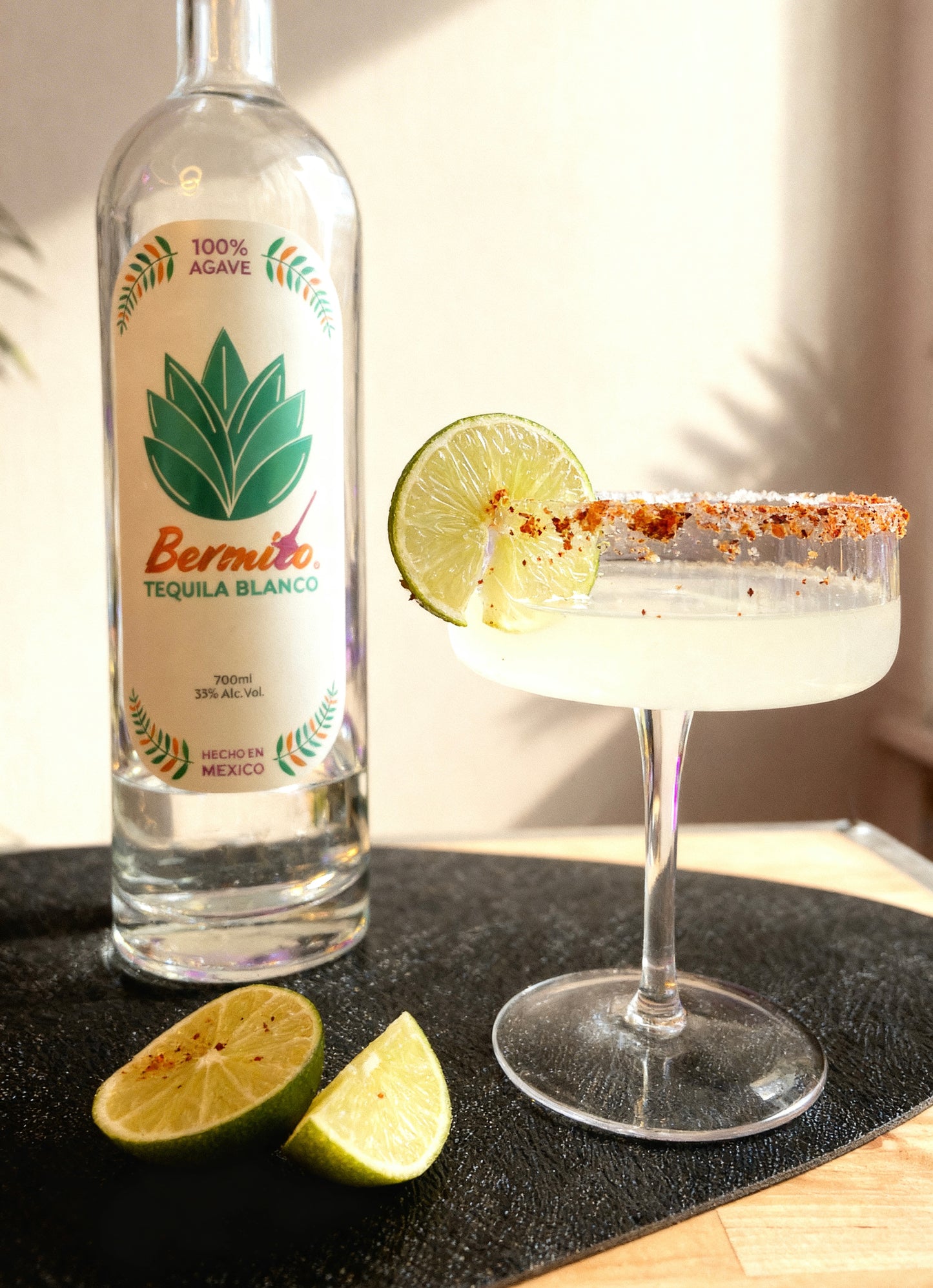 Bermito Tequila Blanco,100% Agave, 35% Alc.Vol. 0,7 l - Produziert in Mexiko mit Liebe aus Berlin