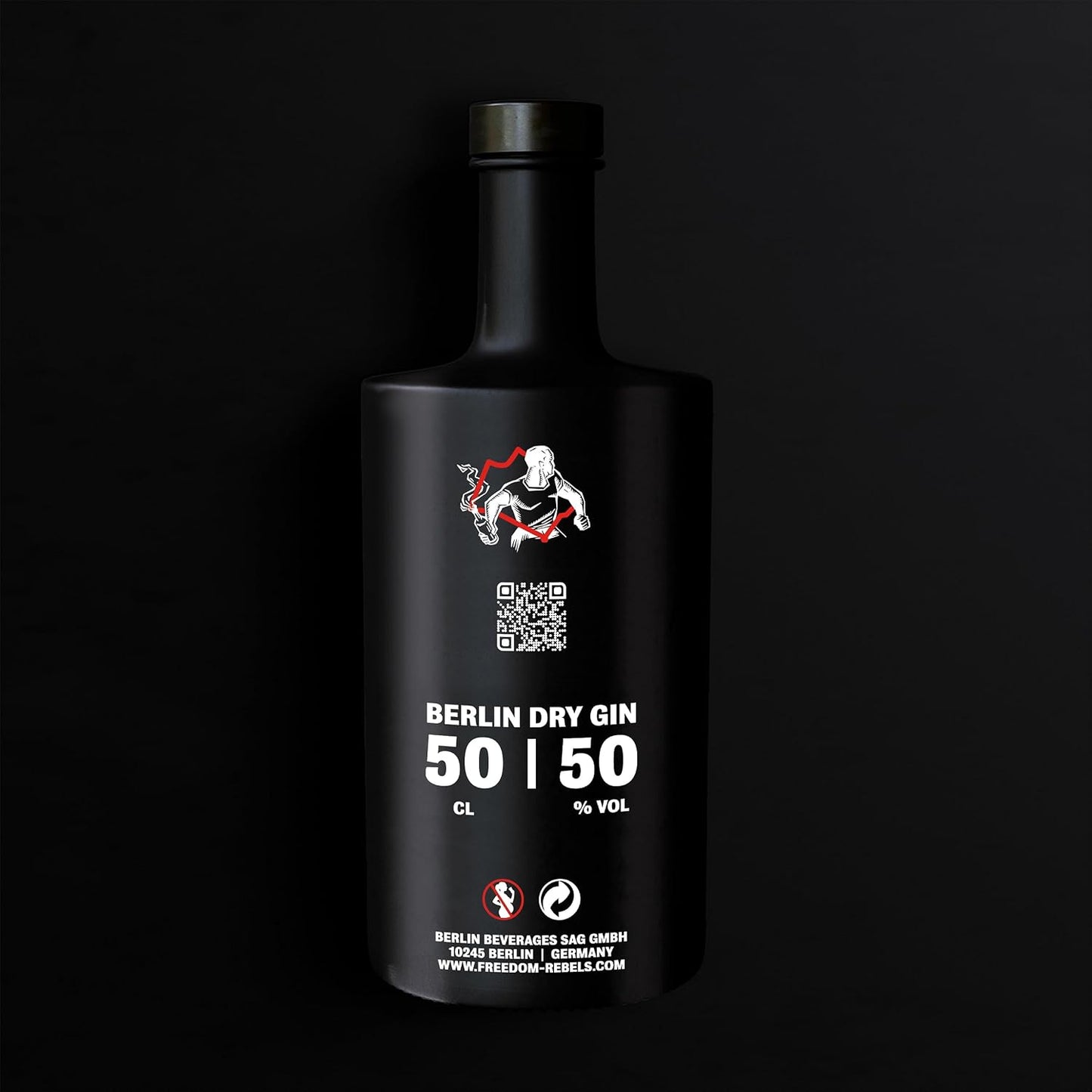 FREEDOM REBELS GIN – From Berlin with Love – Premium Craft Gin – 0.5l – 50%